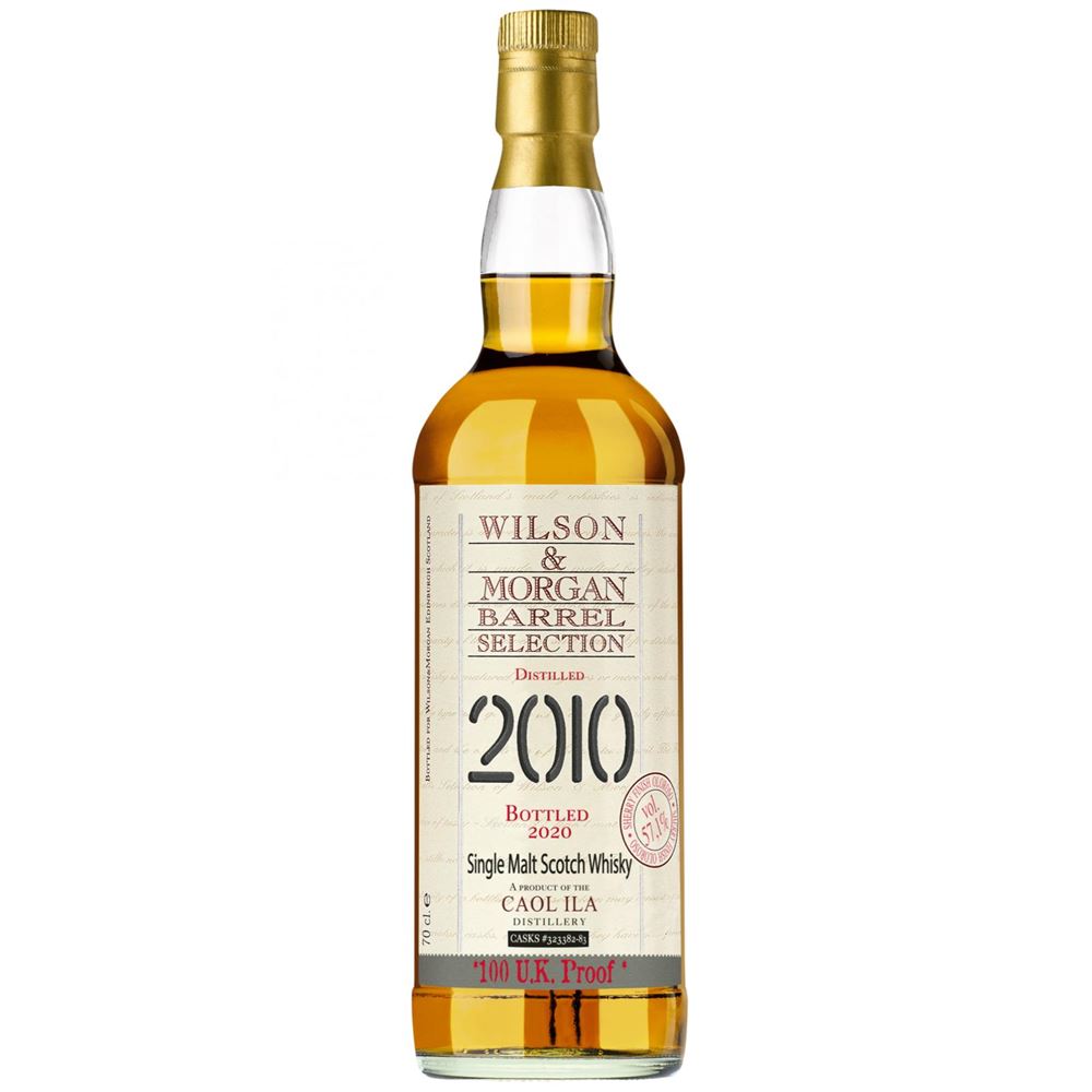 WHISKY CAOL ILA 2010 UK PROOF WILSON & MORGAN 57,1°
