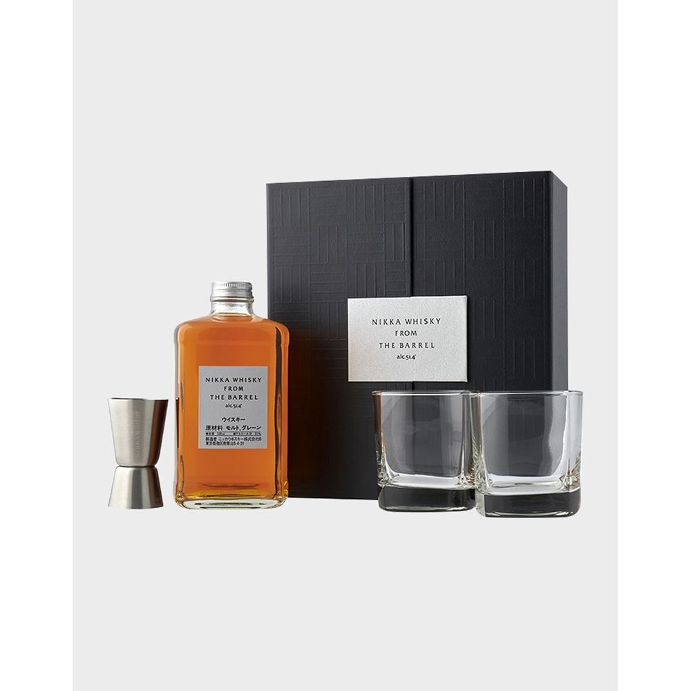 WHISKY NIKKA FROM THE BARREL GIFT SET 51.4° 50CL