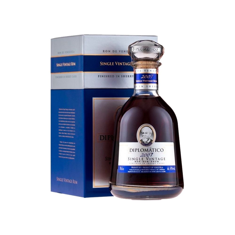 RHUM DIPLOMATICO VINTAGE 2007 43%