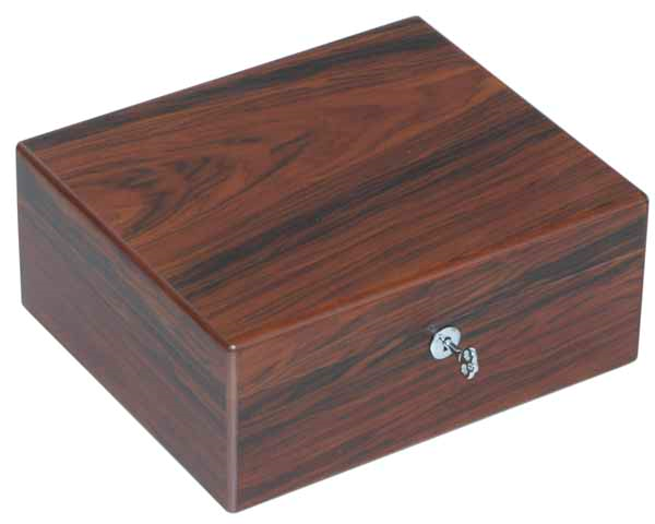 HUMIDOR LUBINSKI Q42399 BRAZILIAN ROSEWOOD 100 CIG