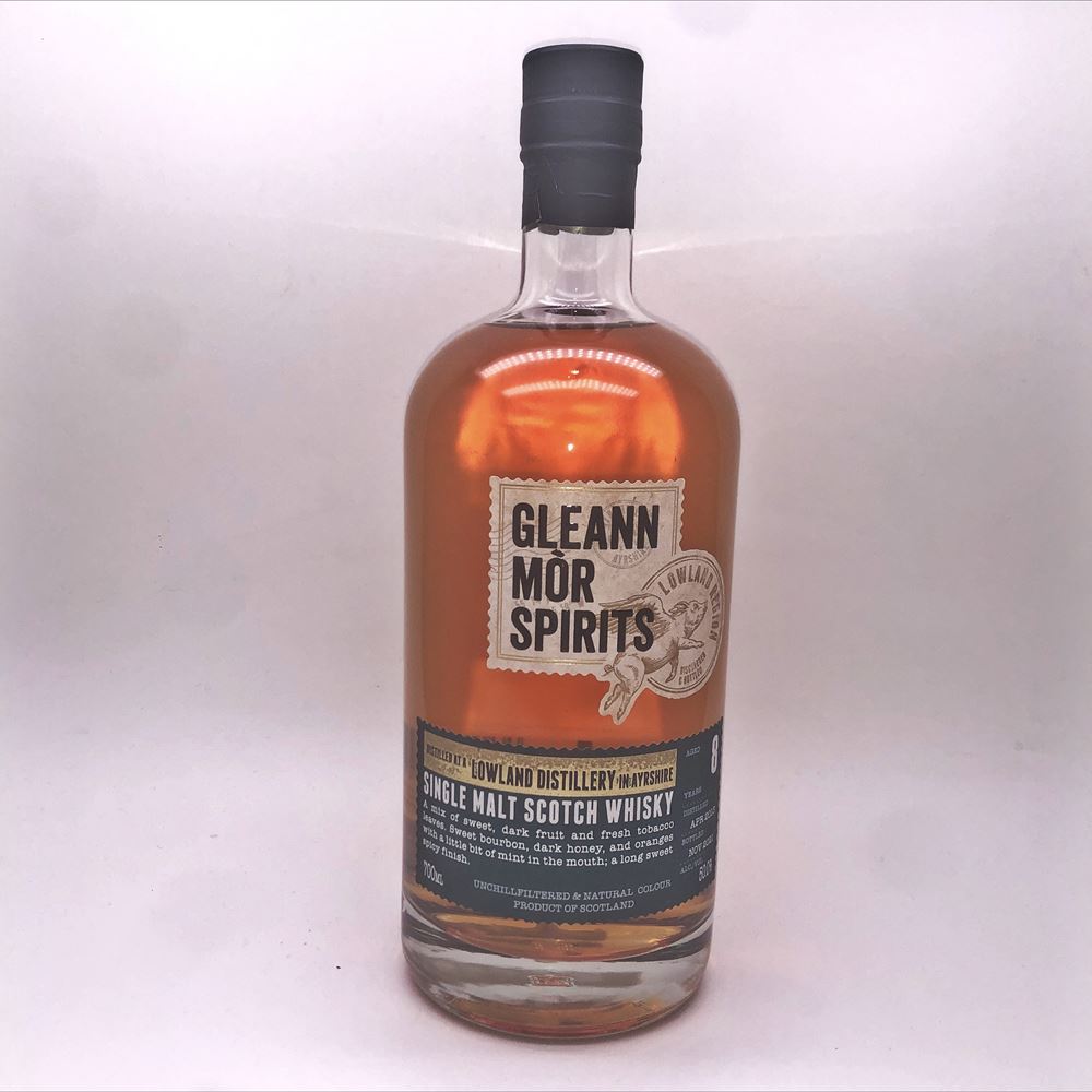 WHISKY GLEANN MOR SPIRITS LOWLAND 8Y 50%