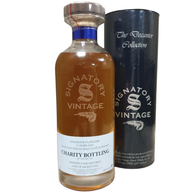 WHISKY EDRADOUR 11Y CHARITY 58,1%