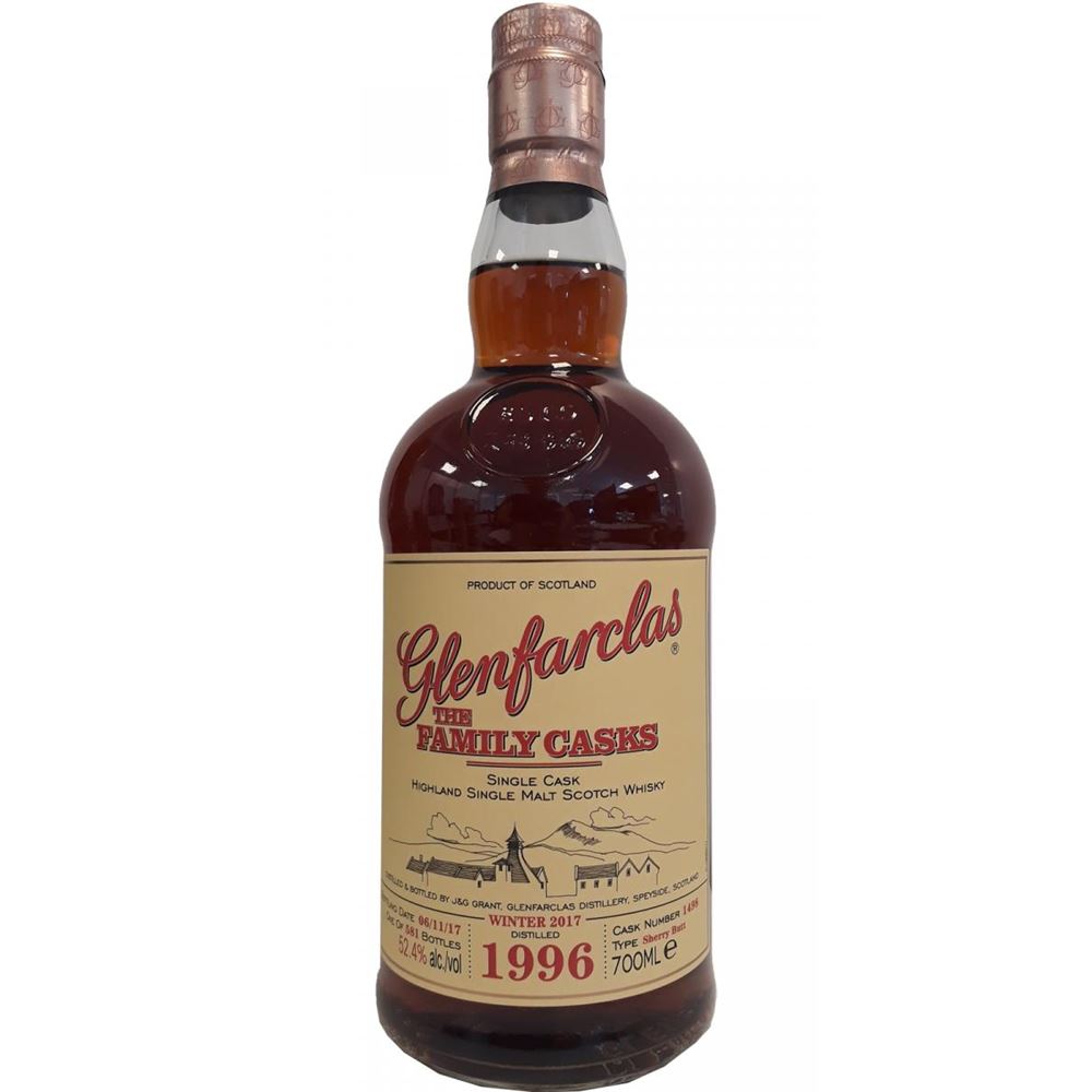 WHISKY GLENFARCLAS FAMILY CASK 1996 52.3% 70CL