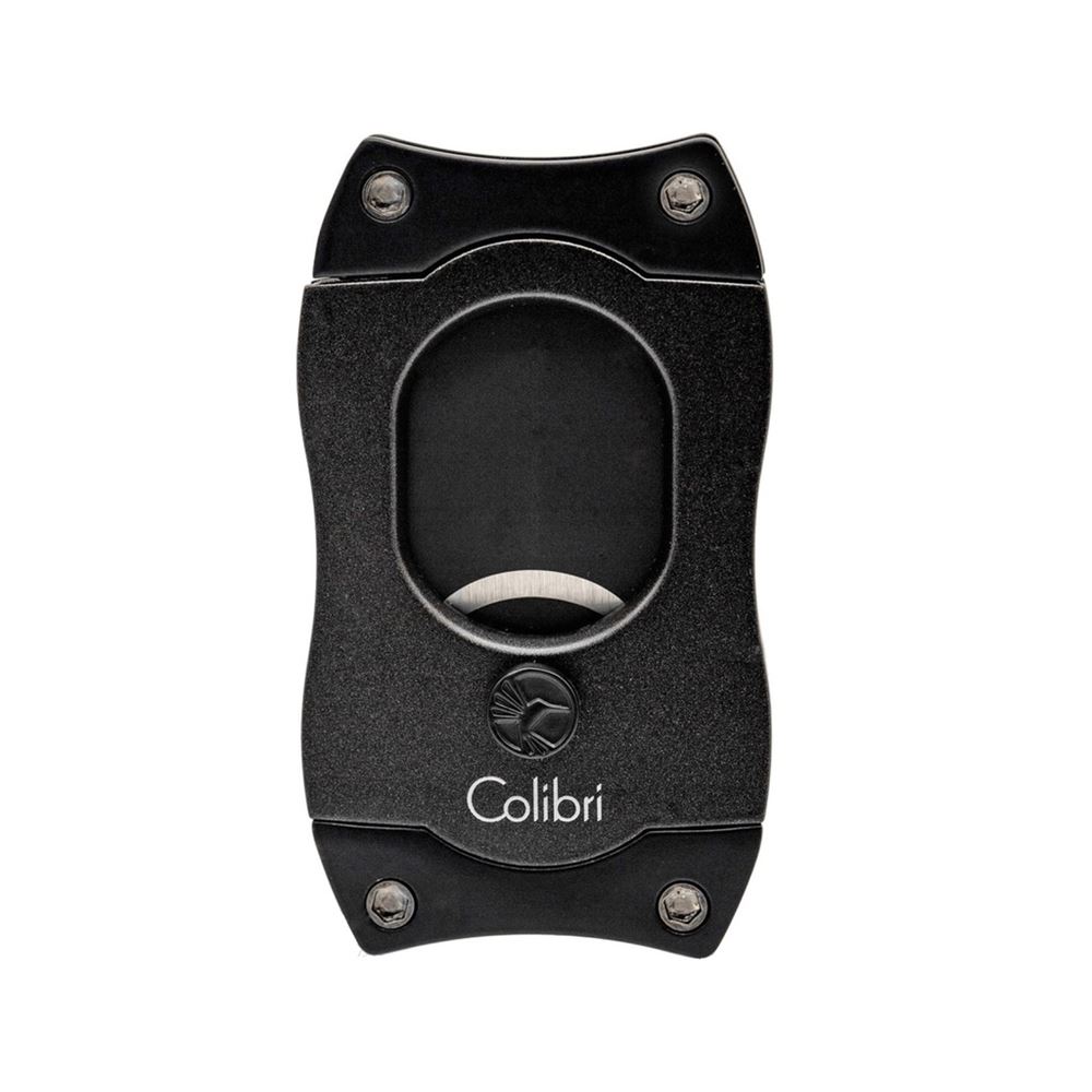 CIGAR CUTTER  COLIBRI S-CUT BLACK/BLACK CU500T10