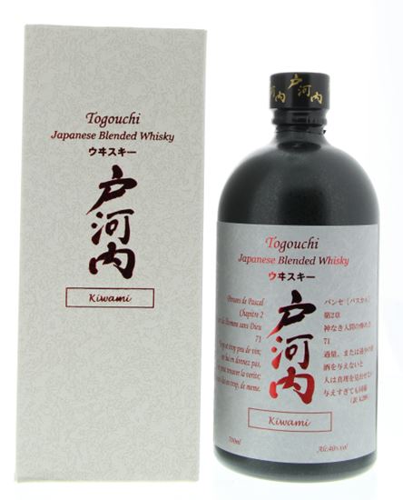WHISKY TOGOUCHI KIWAMI BLENDED 40° 70CL