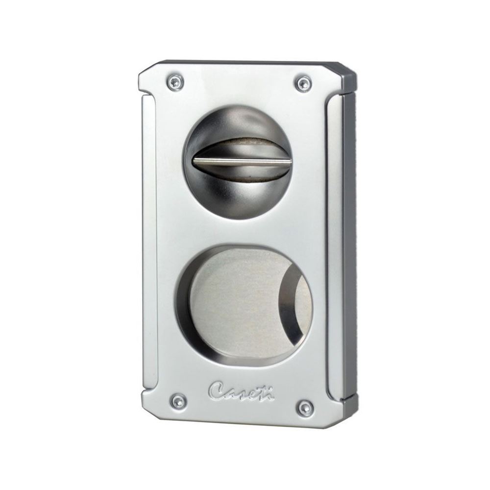 CIGAR CUTTER CASETI MULTI CHROME SILVER MAT