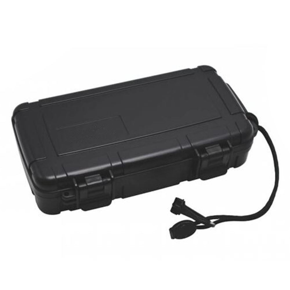 HUMIDOR TRAVEL BLACK 10 CIGARS