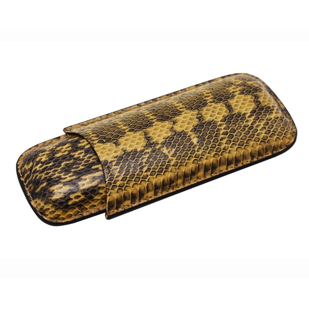 CIGAR CASE SNAKE 2 CIGARS R48