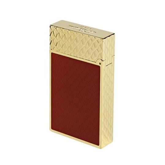 LIGHTER ST DUPONT LIGNE 2 GSL BORDEAUX GOLD