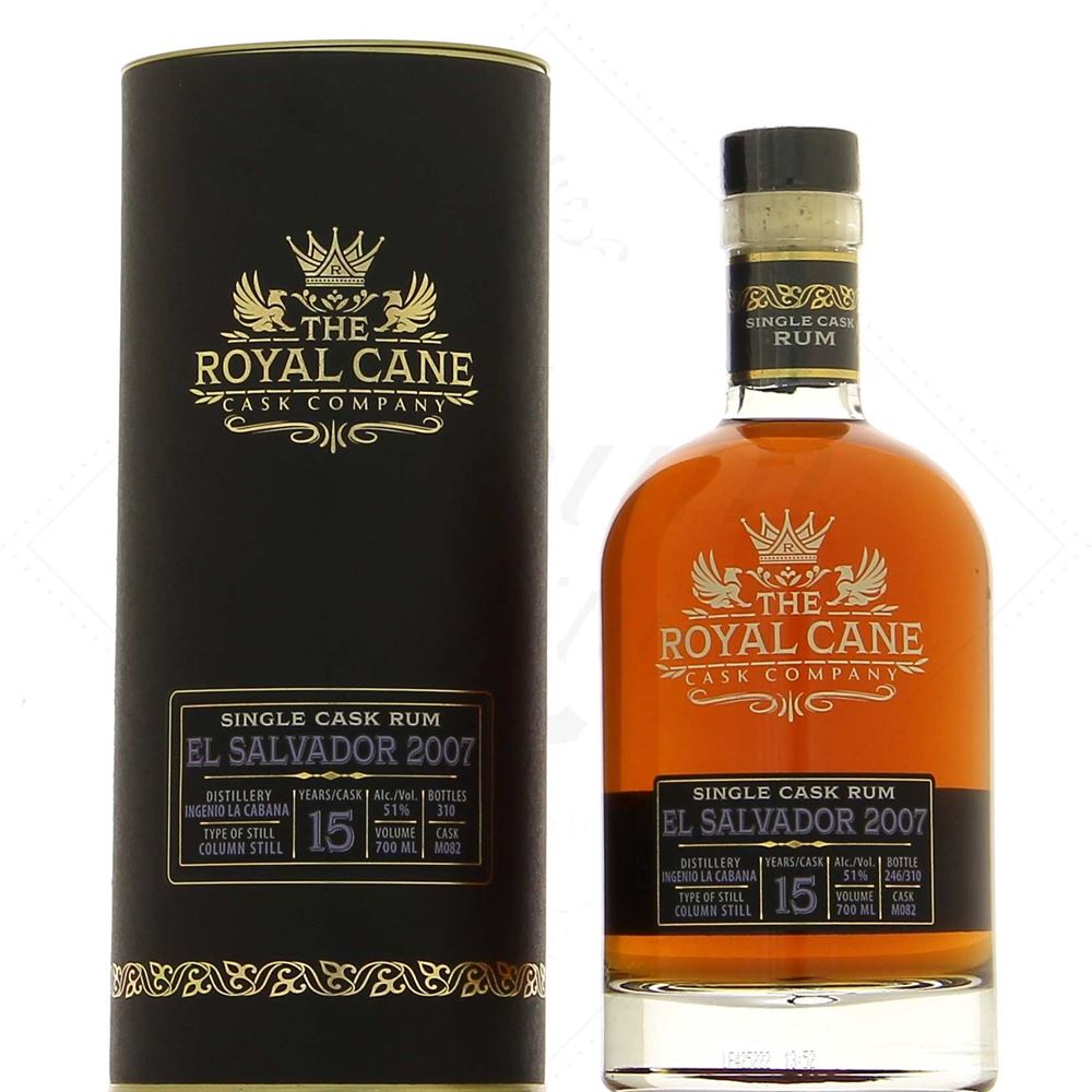 RHUM EL SALVADOR 2007 ROYAL CANE 51%