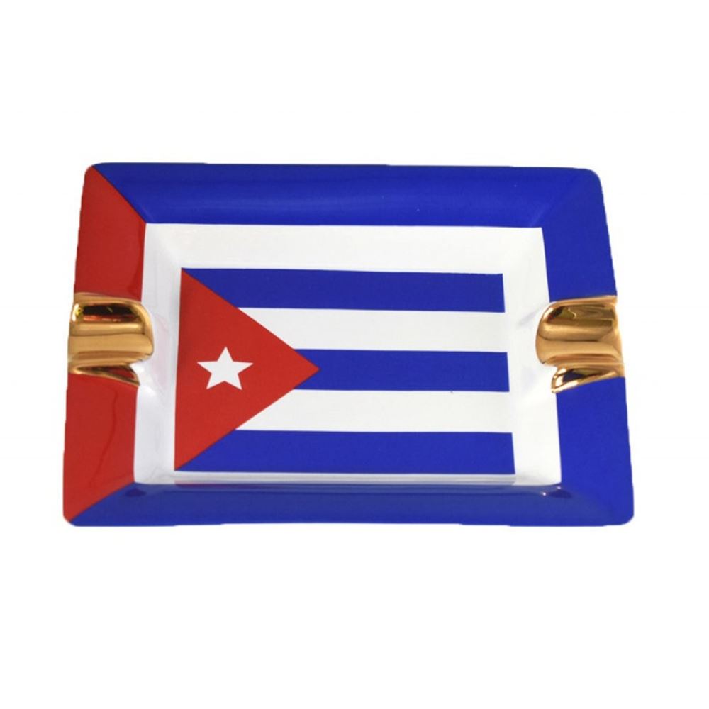 ASHTRAY CIGARE ASH-33 CERAMIQUE CUBA 2 RESTS