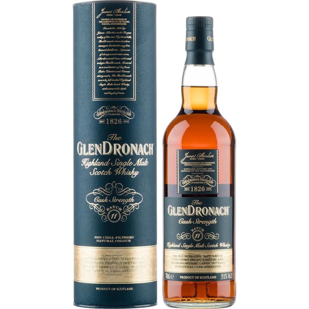 WHISKY GLENDRONACH CASK STRENGHT BATCH 11