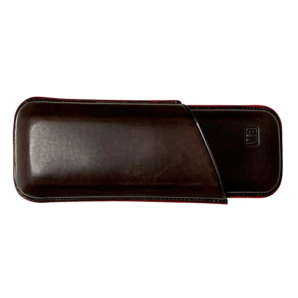 CIGAR CASE VB GORDO 2 CIG RED