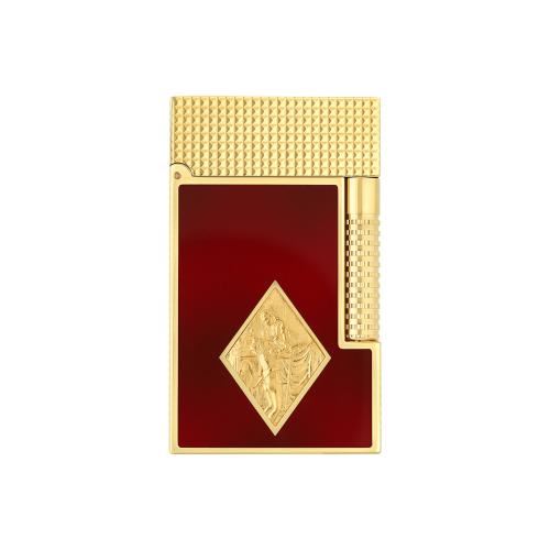 LIGHTER ST DUPONT LE GRAND CLING RYJ RED GOLD