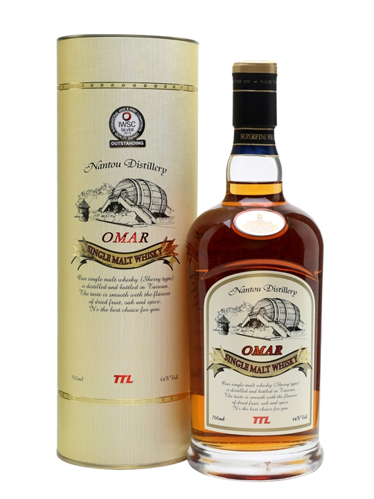 WHISKY OMAR TAIWANESE SINGLE MALT BOURBON CASK