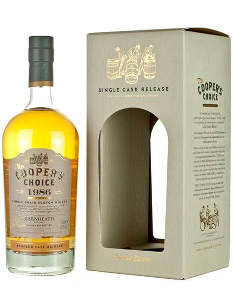 WHISKY GARNHEATH 28Y 1986 48,5% COOPERS CHOICE