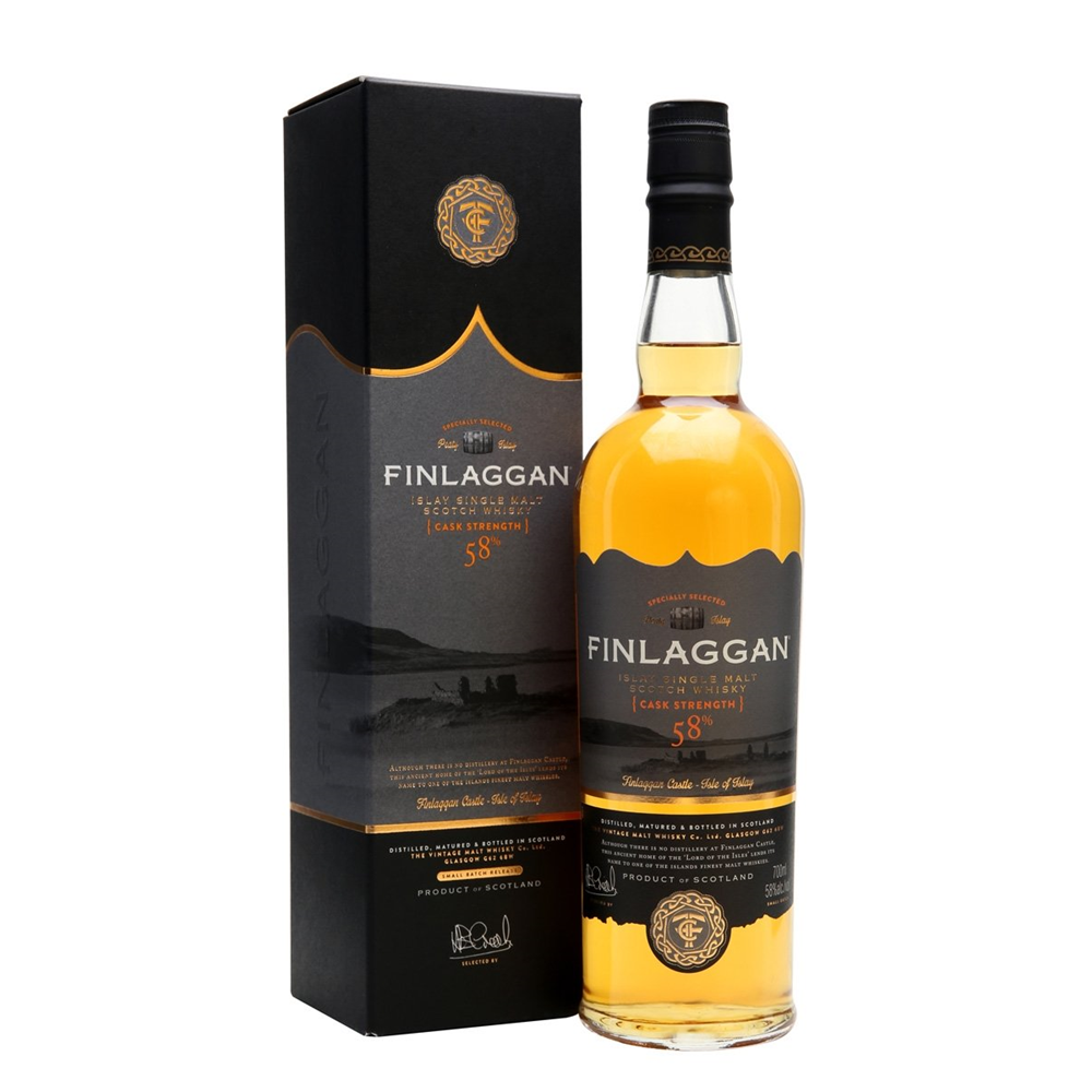 WHISKY FINLAGGAN CASK STRENGHT 58%
