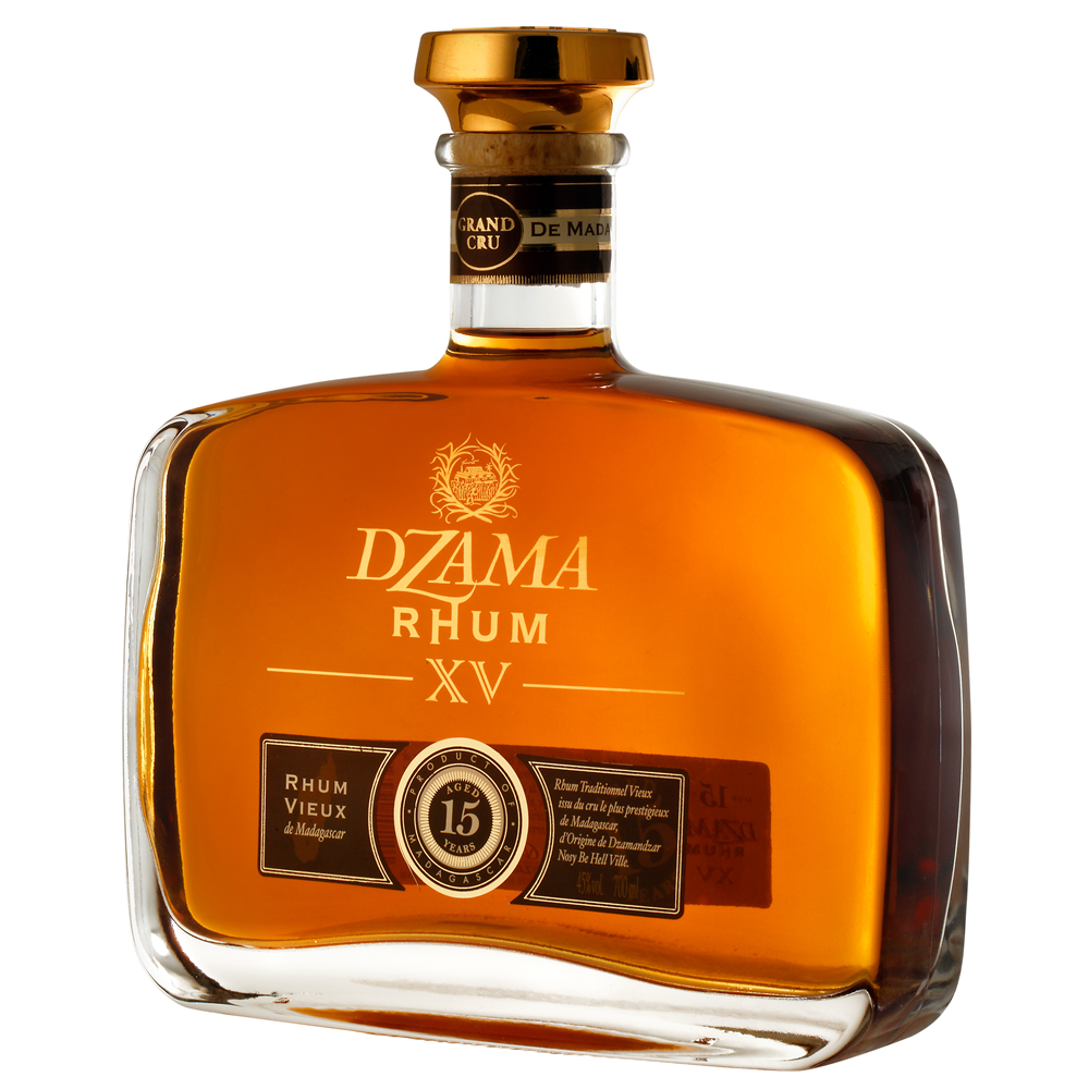 RHUM DZAMA 15Y CARAFE + COFFRET BOIS (CO)