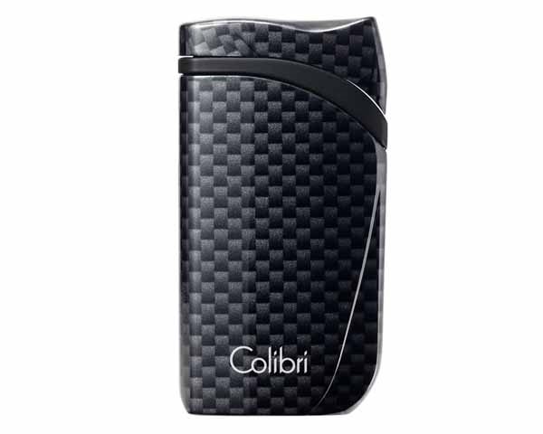 LIGHTER COLIBRI FALCON CARBON FIBER BLACK